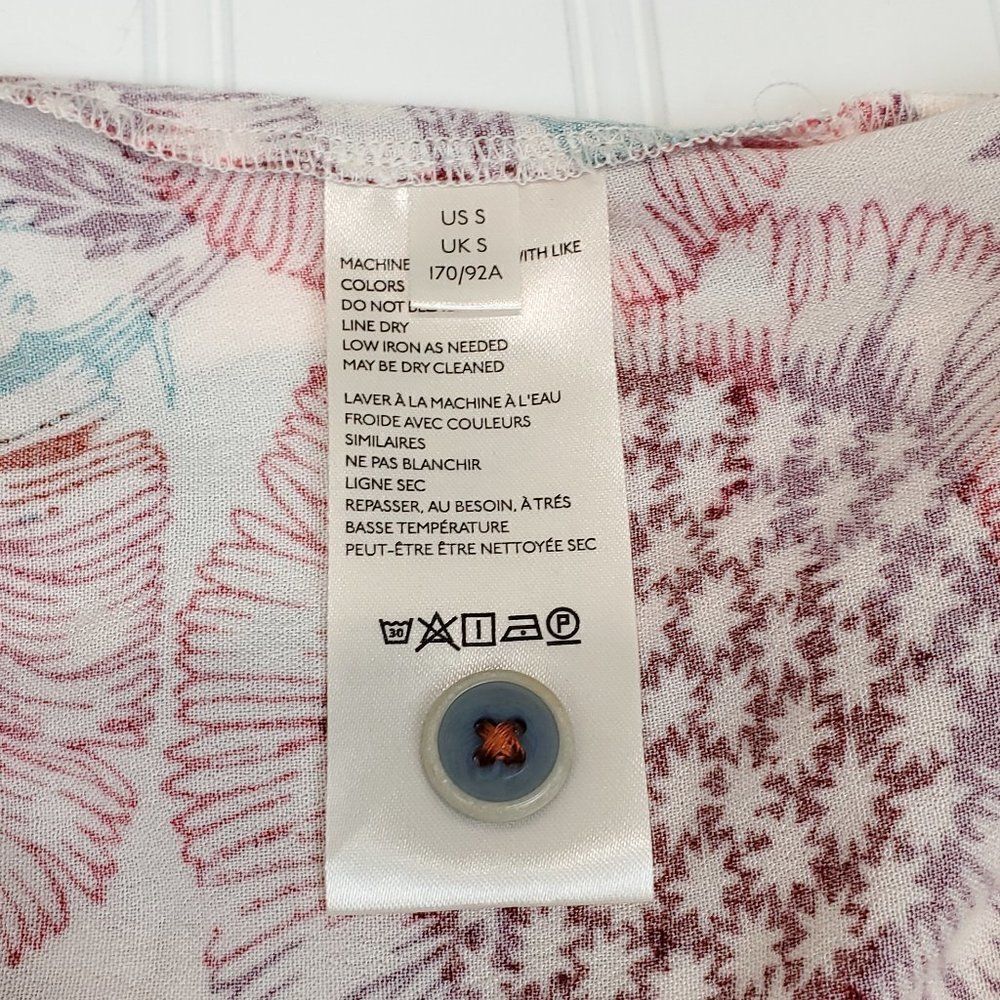 Anthropologie Tugboat Saraya Floral Blouse - Picture 14 of 15